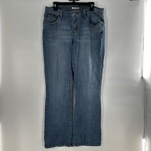 Levis 529 Curvy Bootcut Jeans Womens‎ Size 14 Relaxed Stretch Denim Medium Wash